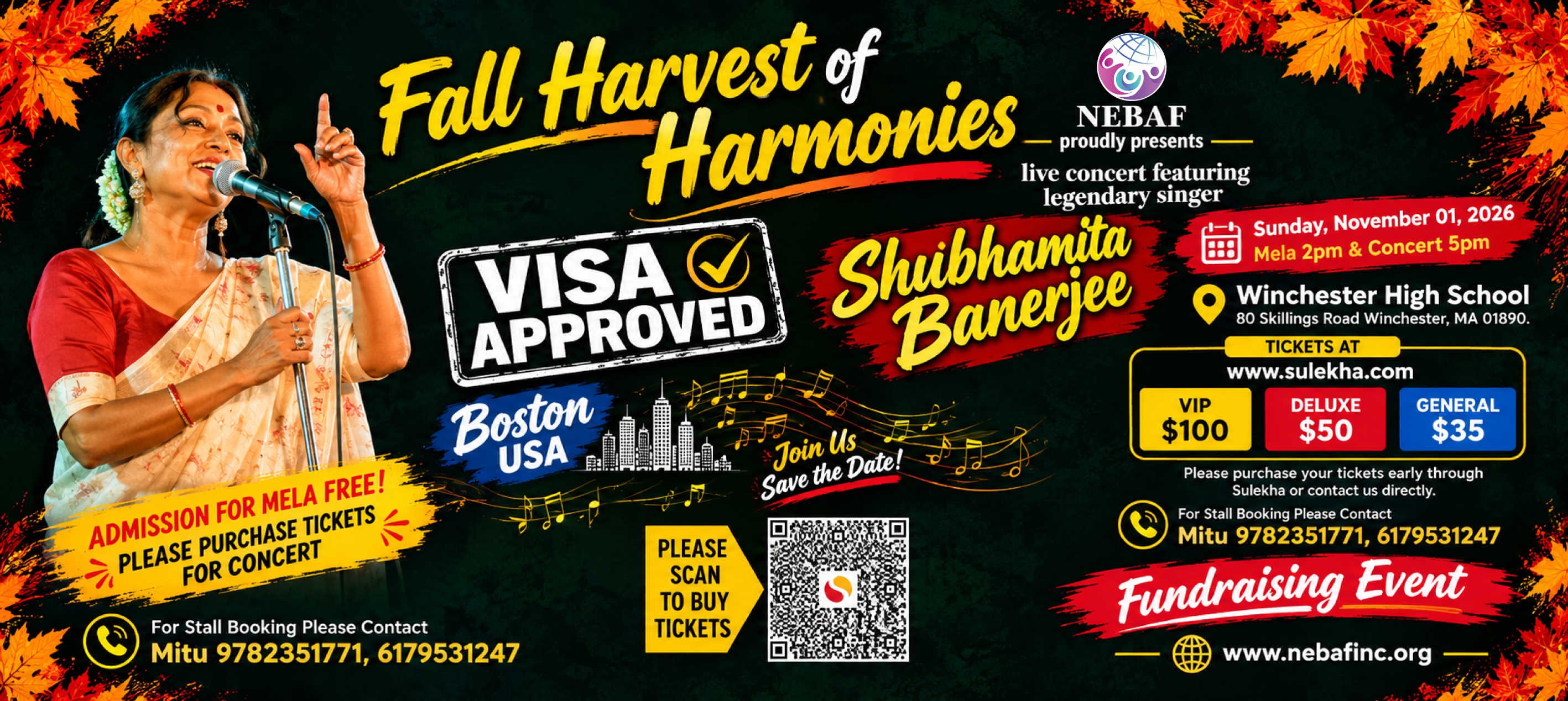 Upcoming event with Shubhamita Banerjee